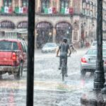 Länge der Regenwasserlagerung